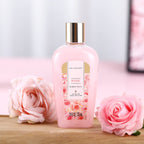 spa luxetique Gift Set For Women, Bath Sets for Women Gift, 8 Pcs Rose Spa Basket Includes Bubble Bath, Shower Gel, Body Lotion, Mom Birthday Gifts, Mother‘s Day Gifts for Her