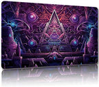 Playmat for MTG, with Free Storage Bags,Game Mat 24 x 14 inches, TCG and Board Game Mat for Cards(Regular,Magic Mat 14)
