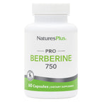 NaturesPlus PRO Berberine 750 mg - 60 Capsules - Supports Healthy Metabolism - Non-GMO, Vegan & Gluten Free - 30 Servings