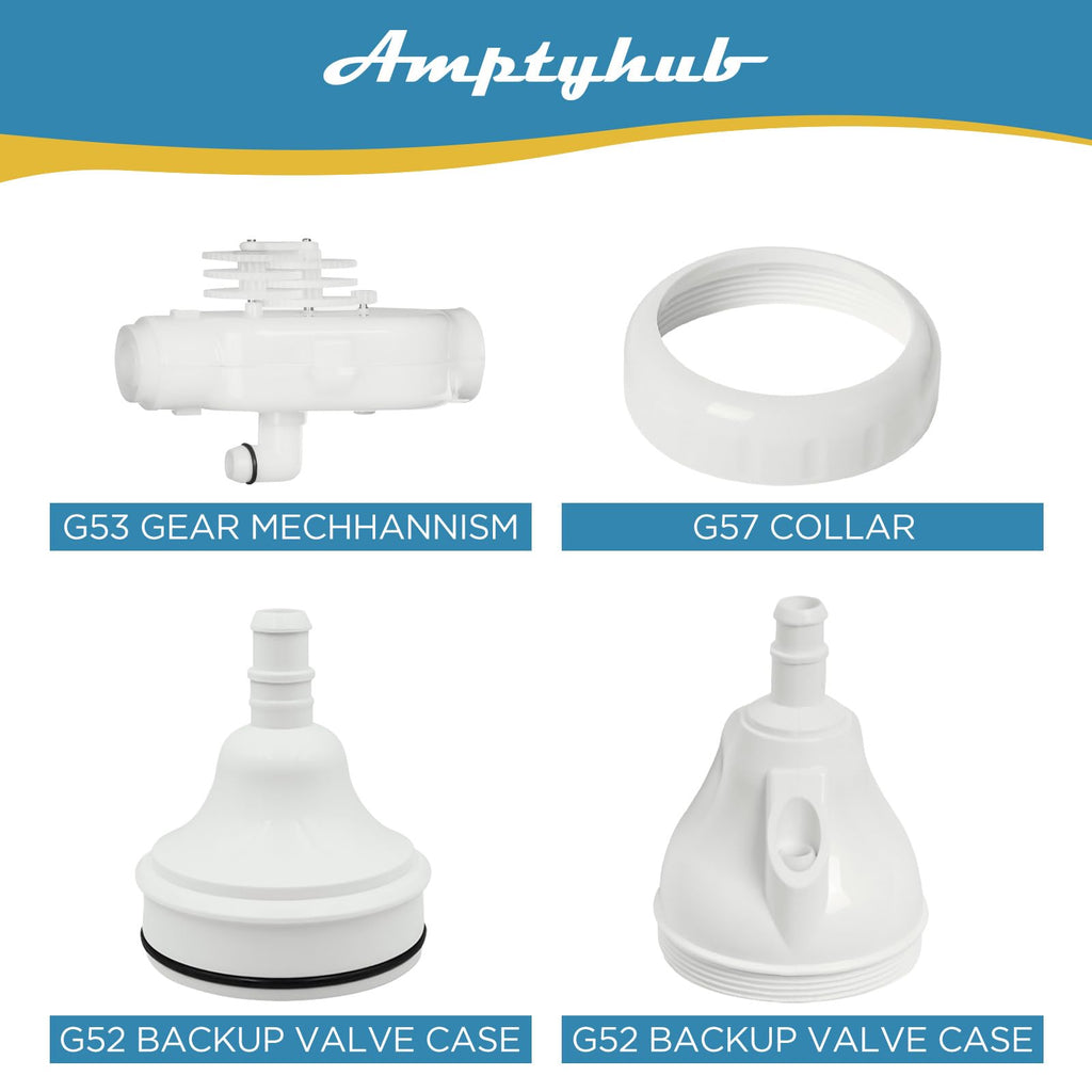 Amptyhub Upgrade Pool Cleaner Feed Hose Replacement for Zodiac Polaris 280 380 180 3900 Pool Cleaner Feed Hose G5(Not compatiable with Polaris 360)
