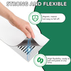 4 Pack Magnetic Vent Covers, Strong Vent Covers 5.5 X 12inch High Strength Magnetic Vent Cover for Floor Wall and Ceiling Registers Home HVAC and AC Vents