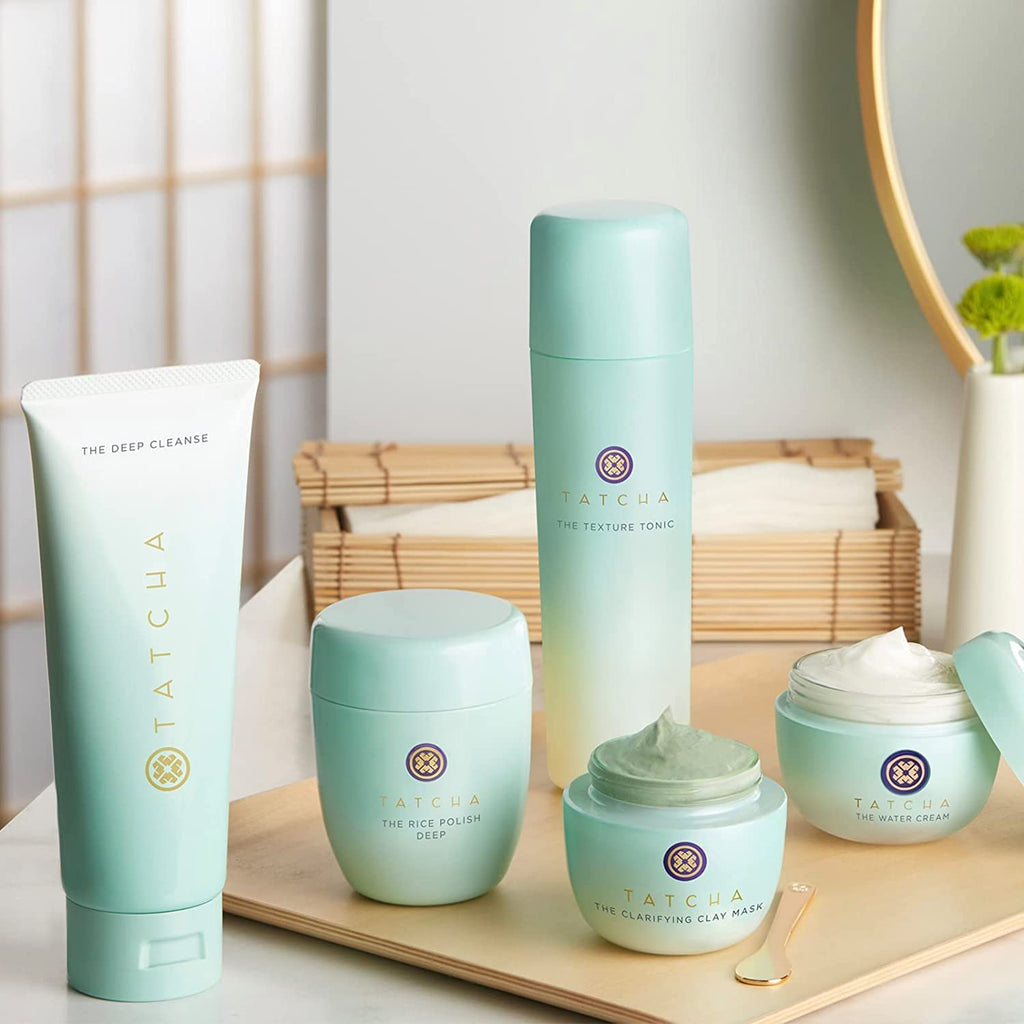 Tatcha The Deep Cleanse | Deep Pore Cleanser & Exfoliating Face Wash to Minimize Excess Oil & Tightens Pores | 150 ml / 5 oz