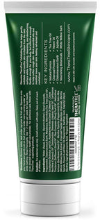 Oleavine TheraTree Tea Tree Oil Exfoliating Body Scrub - Deep Cleansing Foot & Body Charcoal Scrub with Peppermint, Spearmint & Neem - Soothing Exfoliator for Healthy-Looking Skin, 6 oz
