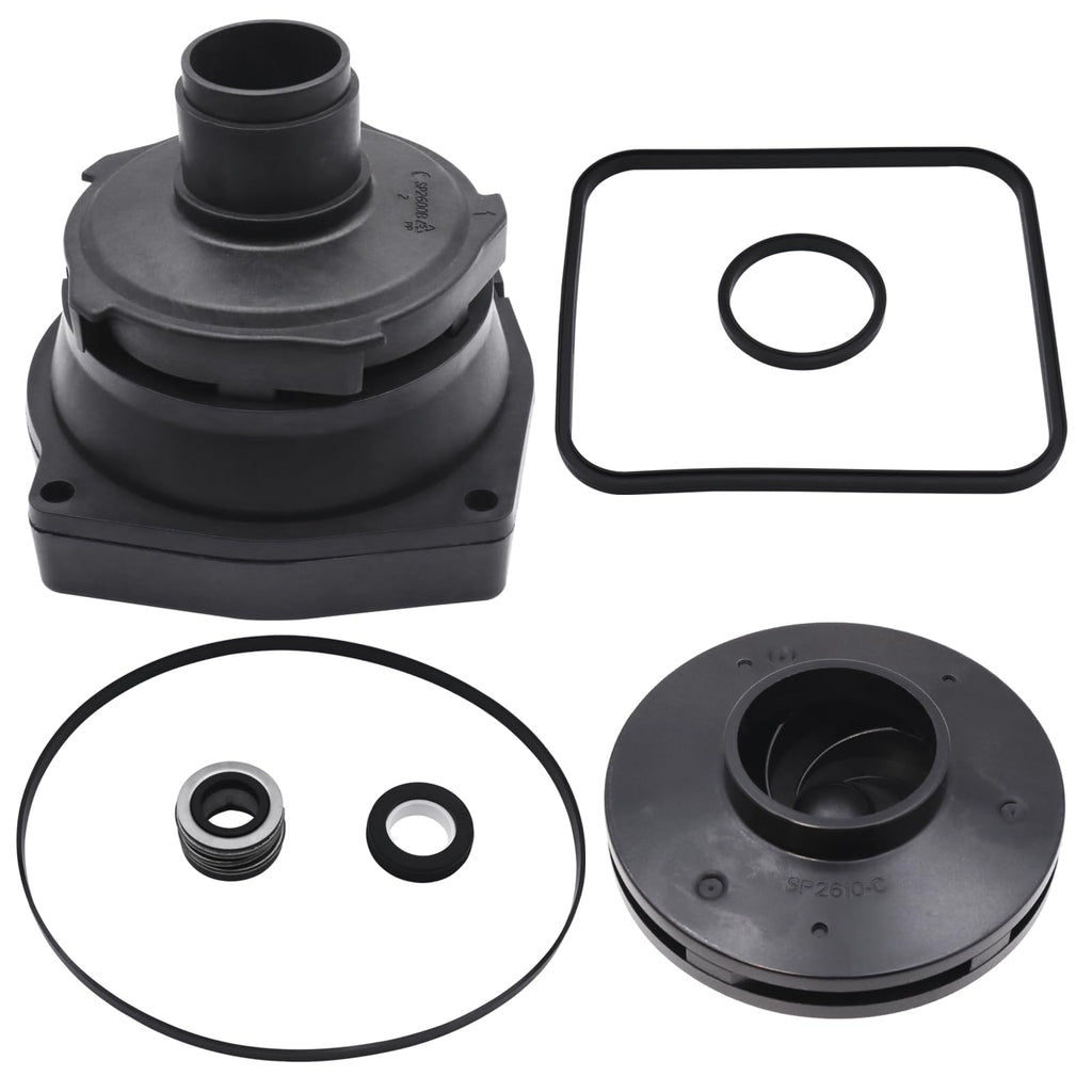 SPX2610CKIT Drivetrain Upgrade Kit Replacement for Hayward Super Pump 1600X, 1-1/2-HP – Restore Performance with Durable, Easy-to-Install Parts