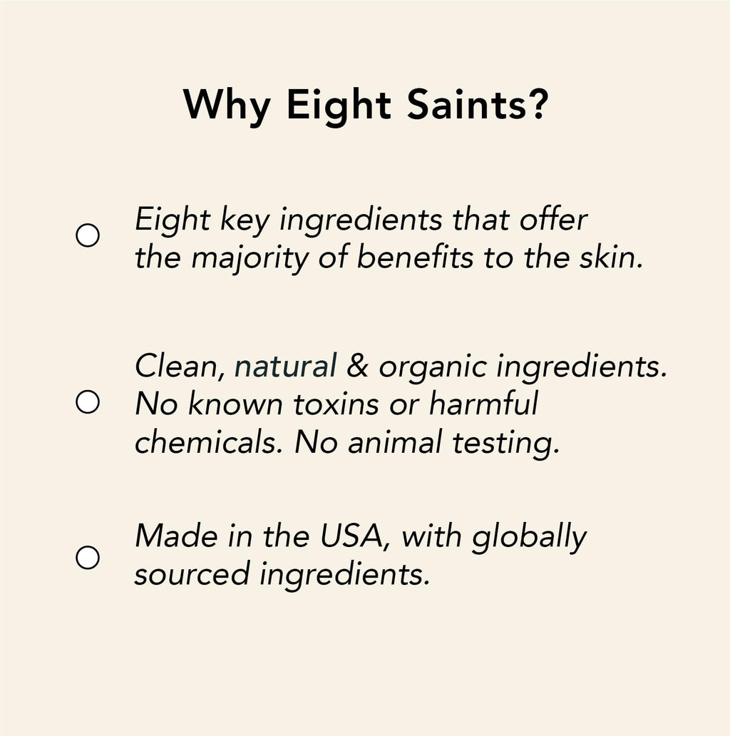 Eight Saints Tide & True Peptide Eye Serum for Puffiness & Wrinkles, Under Eye Roller Ball Treatment for Dark Circles & Fine Lines, Natural & Organic Eye Cream, 0.5 fl oz
