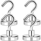MIKEDE Magnetic Hooks 85Lbs+ Heavy Duty Magnet Hook for Cruise Cabins