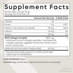 Sports Research® Multi Collagen Protein Powder - Food Sourced Collagen Peptides (Type I, II, III, V, X) with Hyaluronic Acid + Vitamin C - Gluten Free · Non-GMO · 30 Servings (Unflavored)
