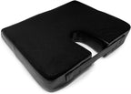MantraRaj Orthopaedic Seat Cushion Wedge Tailbone Pillow Coccyx Spine Pain Relief Solution U-Shaped Cut-Out Design to Relieve Pain, Back Support Perfect Seat Pad for Office, Car or Home