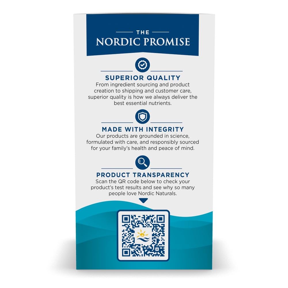 Nordic Naturals Ultimate Omega, Lemon Flavor - 180 Soft Gels - 1280 mg Omega-3 - High-Potency Fish Oil with EPA & DHA - Promotes Brain & Heart Health - Non-GMO - 90 Servings