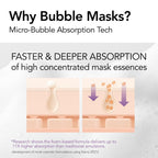 MENOKIN 30 Seconds Bubble Mask (2.36 fl.oz (70ml), Repair)