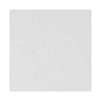 Boardwalk Polishing Floor Pads, 17" Diameter, White, 5/Carton
