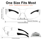 Hoqiwild ANSI Z87.1 Tinted Safety Glasses Bulk 12 pack, Safety Sunglasses for men and women, Scratch & Impact Resistant UV protection sunglasses for Construction, Outdoor Sports & Work