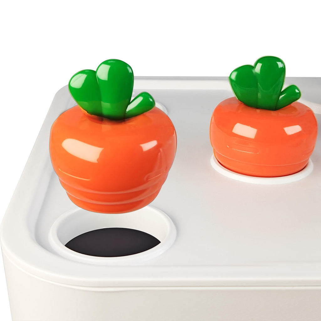 Awesome Plant Carrot Spacer Cover, Compatible with Aerogarden, iDOO, Mufga, GardenCube and other Indoor Hydroponics Growing System, Spacers Cover Lid Accessories for Indoor Garden (10 Pack)