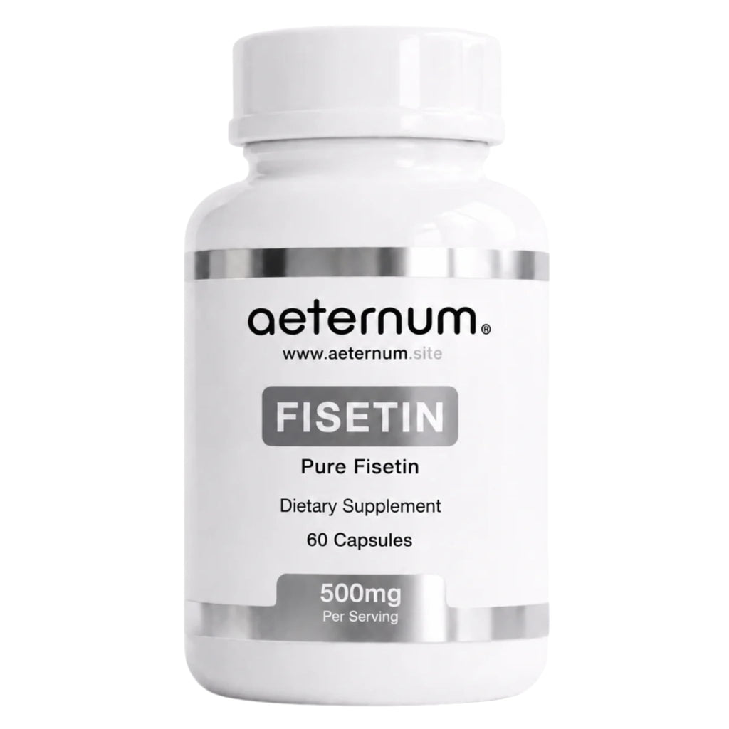 aeternum Premium Quality Fisetin 500mg 60 Capsules
