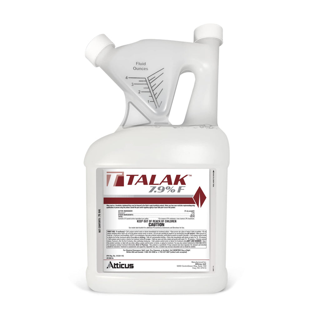 Atticus Talak 7.9 F Bifenthrin Insecticide Concentrate (96 oz) – Indoor and Outdoor Insect Control