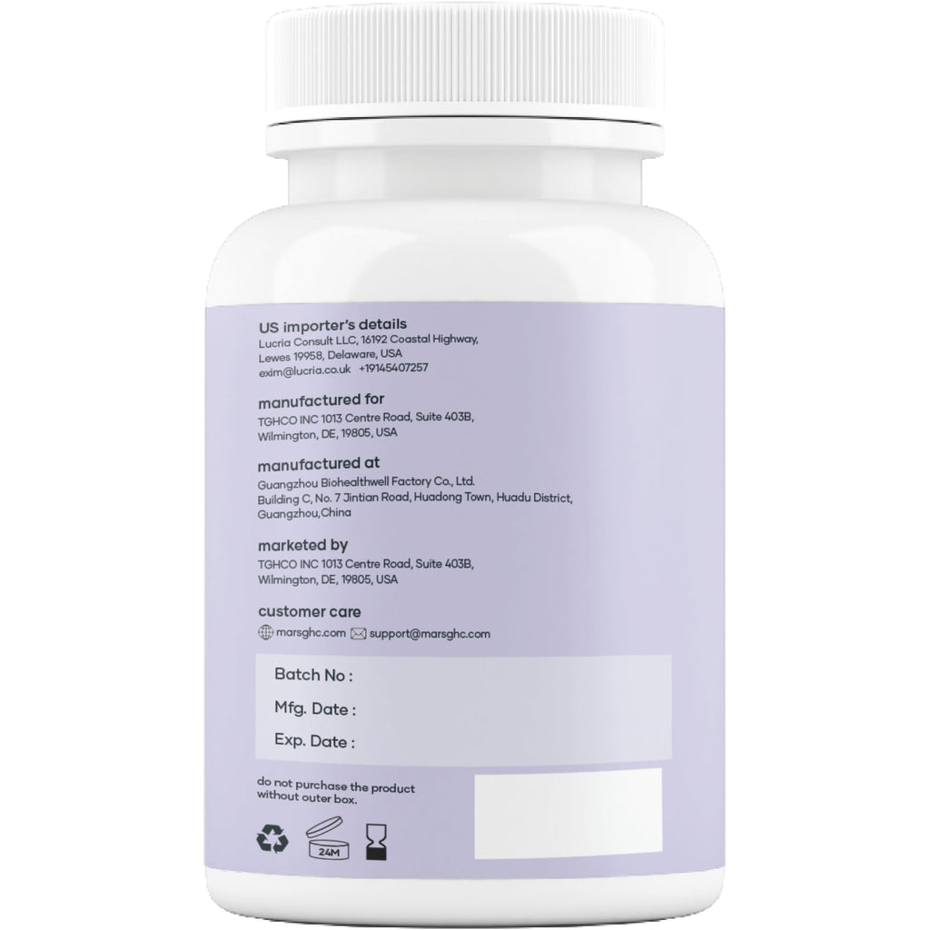 mars by GHC betaNMN Peptides, 60 Capsules Pack of 1