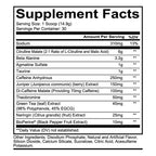 REDCON1 Total War Pre Workout, Tiger's Blood - Pump, Endurance & Energy Boosting Workout Supplement - Caffeinated Pre Workout with Taurine, Green Tea + Di Caffeine Malate (15 Servings)