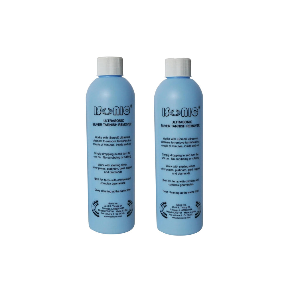 iSonic CSST01 Ultrasonic Tarnish Remover, 8 fl. oz. Bottle (Do Not Dilute) (8 fl. oz. (Pack of 2))