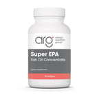 ARG Super EPA - 720 mg EPA & 480 mg DHA - Concentrated Omega-3 Fish Oil - Cardiovascular & Brain Health Support - 30 Servings - 60 Softgels