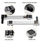 KVRG Appliance Rollers Heavy Duty,Newest Extendable Appliance Sliders,Liftable Washing Machine Base,Easily Move Washer and Dryer Machines,Refrigerators,Furniture-White