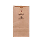 Kraft Paper Bags FSC - MADE IN USA (500ct, 2 lb)