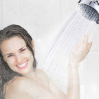 Aisoso Shower Head High Pressure Rain Fixed Showerhead 5-Setting with Adjustable Metal Swivel Ball Joint - Relaxed Shower Experience Even at Low Water Flow & Pressure