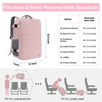 Taygeer Travel Backpack for Women, TSA Carry On Backpack Flight Approved