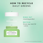 Farmacy Daily Greens Face Moisturizer - Oil Free Facial Moisturizer with Polyglutamic + Hyaluronic Acid - Gel Facial Cream that Reduces Shine, Clears Pores + Balances Oil - Fragrance-Free (50ml)