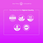 NutraChamps Sugar Free Biotin Gummies 10000mcg [High Potency] - Healthy Hair, Skin & Nails for Women, Men & Kids - 5000mcg in Each Gummy - Vegan, Non-GMO, Hair Health Vitamins Supplement - Raspberry