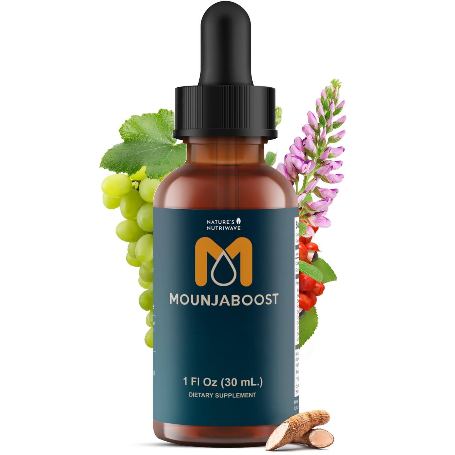 Mounjaboost Drops – 6 Botanical Nutrient Liquid – 30 mL, 1 Month Supply