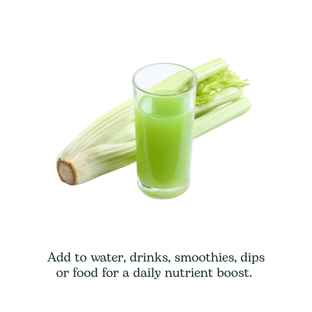 Eclectic Herb - Organic Celery Juice Powder | Nutritional Supplement | Hydration + Wellness Support, Vitamins + Minerals | Freeze Dried, USDA Organic, Non-GMO, Vegan, Gluten Free (3.2 oz | 90 g)