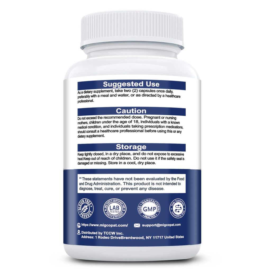 2-Pack Brain Supplements for Memory & Focus | Nootropic with Bacopa, Lion's Mane, Alpha GPC | Mental Clarity & Cognitive Support | Vitamin B6 & B12 – 240 Caps (120/Bottle)