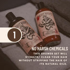 Johnny Slicks Body Wash - Supports Clean & Hydrated Skin - With Activated Charcoal, Organic Oils & Exfoliants - Original Scent - 16 oz