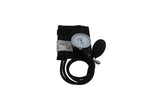 Santamedical Aneroid Sphygmomanometer - Bp Cuff with Stethoscope - Black