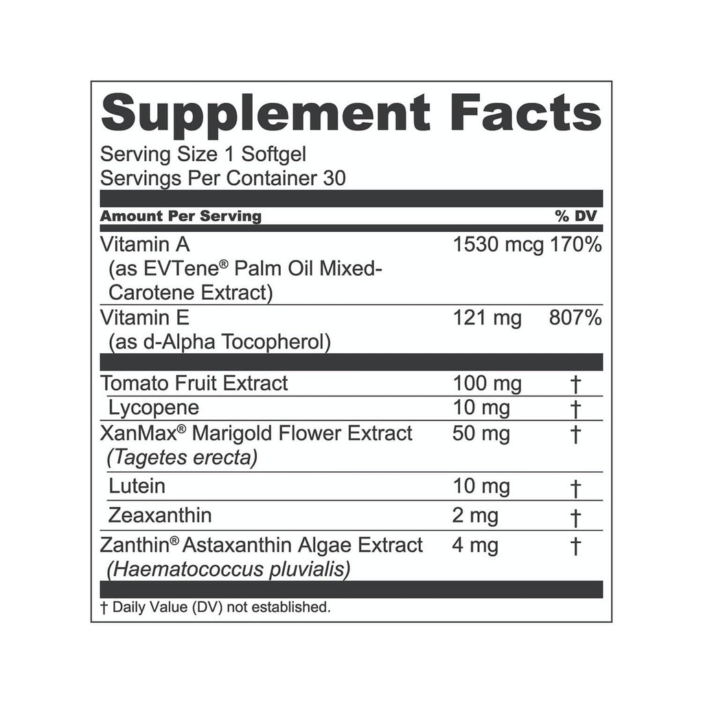 1MD Nutrition VisionMD Eye Vitamin CARMIS - with Lutein & Zeaxanthin | Supports Vision Health, Everyday Eye Strain, & Occasional Dry Eye | 90 Softgels (3-Pack)