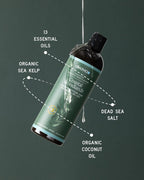 Aleavia Coastal Woodlands Mens Body Cleanse – Organic & All-Natural Prebiotic Body Wash for Men, Woodsy Notes Scented with 13 Essential Oils, – Nourish Your Skin Microbiome – 16 Oz.