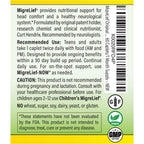 MigreLief Original Triple Therapy with Puracol - Nutritional Support for Migraine Sufferers - 60 Caplets/1 Month Supply