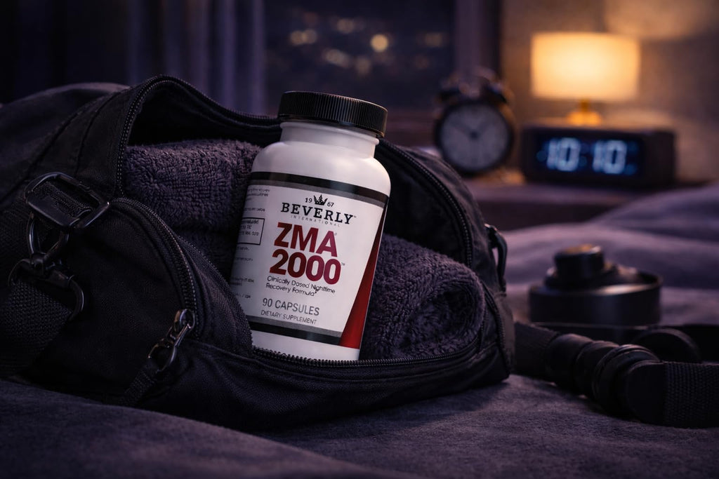 Beverly International ZMA 2000, 90 Capsules. BI’s Formulation is Designed to Improve Muscle Strength, Endurance, Immune System Support and Recovery Post Training. Zinc Magnesium Aspartate + Vitamin B6