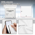 Synvicovan Cleanroom Cloth Wipes 6"x6",140GSM,Bag of 150 Pcs