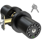 BOTHSTAR Keypad Door Knob with Key,Keyless Entry Door Lock, Code Locks Door Knob, Auto Lock,50 User Code,Easy to Install,for Home,Office,Hotel,Bedroom,Garage,No Deadbolt