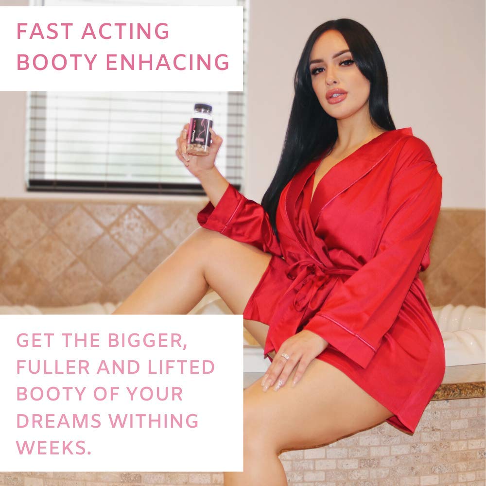BootyMaxx Pills, Supplements for Women and Men, Target Your Curves, Butt Formula with Premium Ingredients, The Original Booty Brand