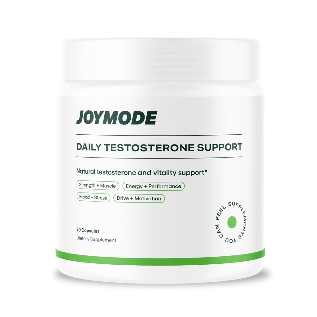 JOYMODE Testosterone Support Complex (180ct) - Natural Supplement for Men w/Ashwagandha, DIM, Magnesium, Zinc & Boron - Pack of 2