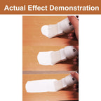 2 in 1 White Paint Wood Refinishing Kit– 2-Pack Easy Paint Brush with No Drip Design, High-Density Bristles for Furniture, Doors & Cabinets,6.35 oz per bottle.