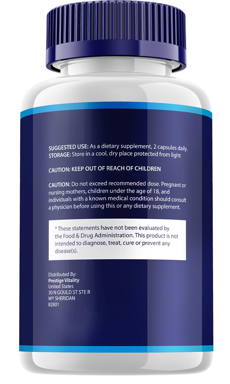 Prostadine Capsules - Official Formula - Prostadine Supplement, Maximum Strength, 2024 New Improved Formulation, Advanced (60 Capsules)