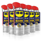 WD-40 Specialist Silicone Lubricant with SMART STRAW SPRAYS 2 WAYS 11 OZ [6-Pack]