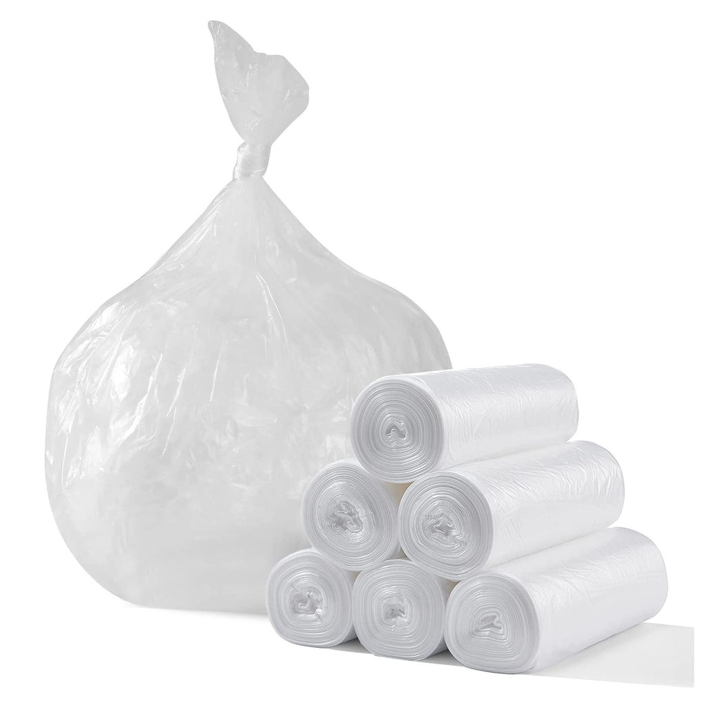 TYPLASTICS 45-48 Gallon Clear Trash Bags Can Liners 43" x 48" 200 Pack