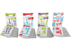 Regal Games Math Flash Cards for Multiplication, Division, Addition and Subtraction - 1st, 2nd, 3rd Grade Math & More - Flash Cards w/ 4 Binder Rings for Kids (208 Cards - 4 Packs)