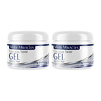 Silver Miracles Colloidal Silver Gel - Nano Silver Gel Wound Care - Healing Ointment for Burns & Irritated Skin - 4 Oz Unscented - Two Pack