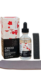 Tinyroots Choji Oil Tool Cleaning Kit, Simply Wipe the Knife Oil on to Restore Your Sword, Knives, Bonsai Tools, Includes Rust Eraser and Lint Free Cloth