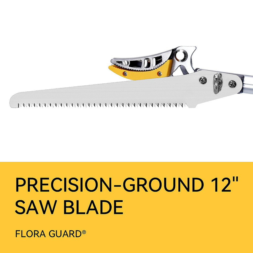 FLORA GUARD Telescoping Tree Pruner 4.6-10 FT with Pole Saw